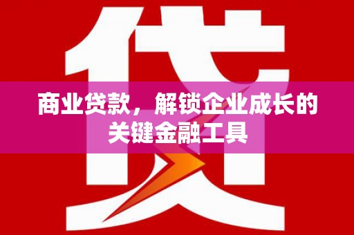 西岗商业贷款，解锁企业成长的关键金融工具