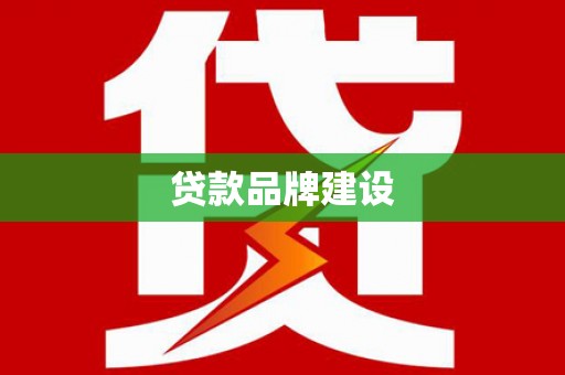 西岗贷款品牌建设