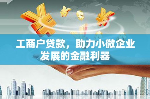西岗工商户贷款，助力小微企业发展的金融利器