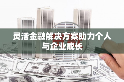西岗灵活金融解决方案助力个人与企业成长