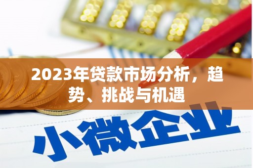 西岗2023年贷款市场分析，趋势、挑战与机遇