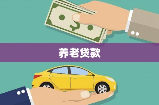 西岗养老贷款