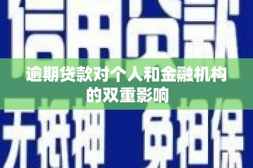西岗逾期贷款对个人和金融机构的双重影响