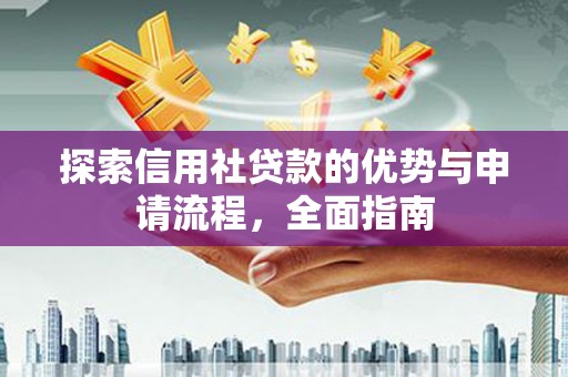 西岗探索信用社贷款的优势与申请流程，全面指南