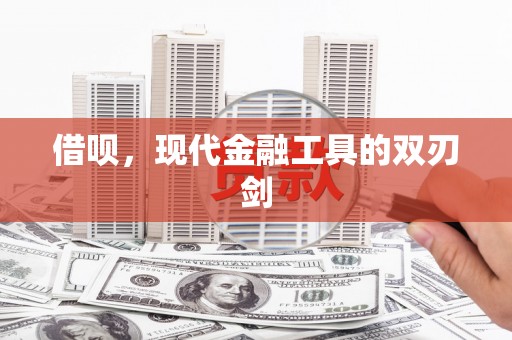 西岗借呗，现代金融工具的双刃剑