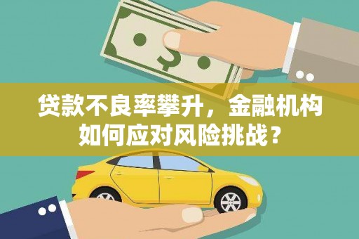 西岗贷款不良率攀升，金融机构如何应对风险挑战？