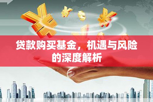 西岗贷款购买基金，机遇与风险的深度解析