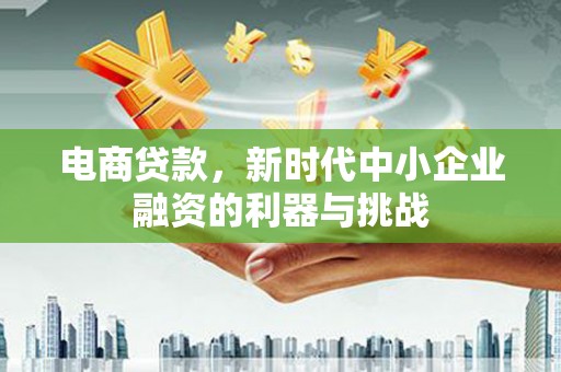 西岗电商贷款，新时代中小企业融资的利器与挑战