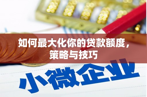 西岗如何最大化你的贷款额度，策略与技巧
