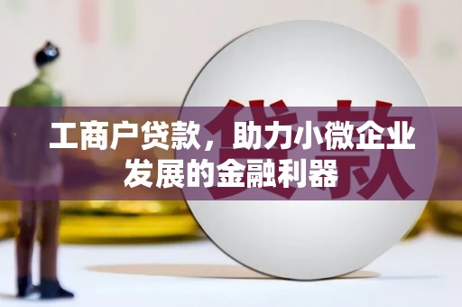 西岗工商户贷款，助力小微企业发展的金融利器