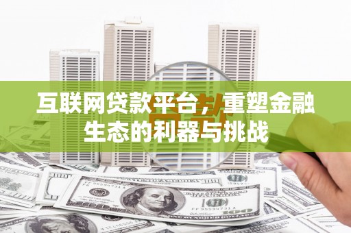 西岗互联网贷款平台，重塑金融生态的利器与挑战