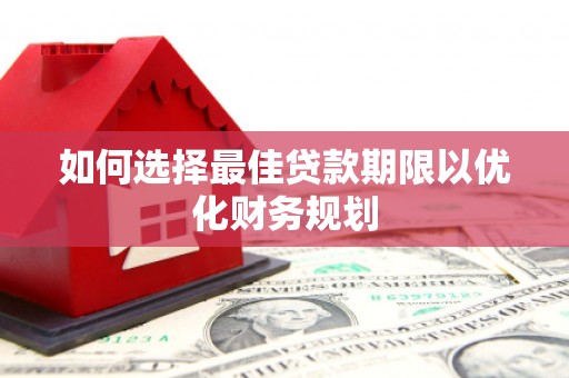 西岗如何选择最佳贷款期限以优化财务规划