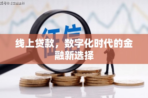西岗线上贷款，数字化时代的金融新选择