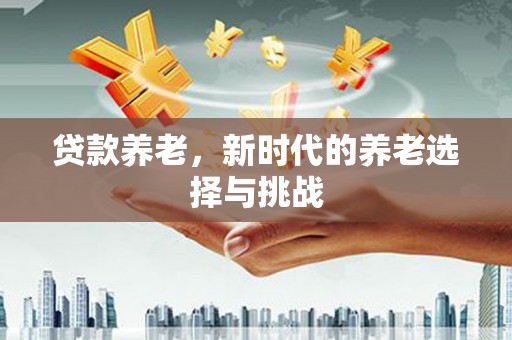 西岗贷款养老，新时代的养老选择与挑战