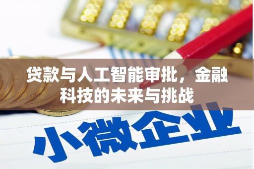 西岗贷款与人工智能审批，金融科技的未来与挑战