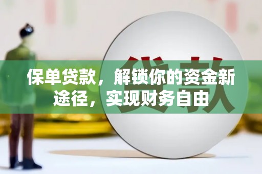 西岗保单贷款，解锁你的资金新途径，实现财务自由