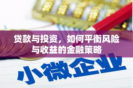 西岗贷款与投资，如何平衡风险与收益的金融策略
