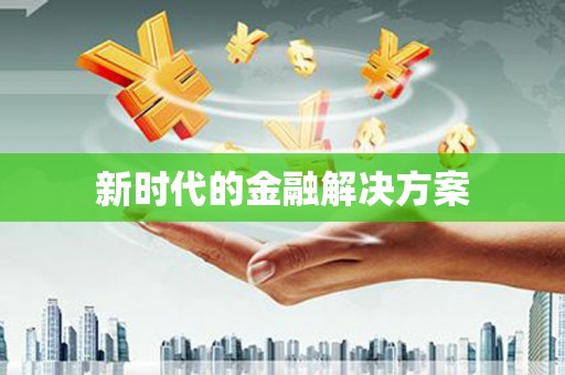 西岗新时代的金融解决方案