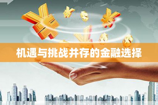 西岗机遇与挑战并存的金融选择